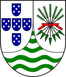 Lesser coat of arms from May 8, 1935 to June 25, 1975.