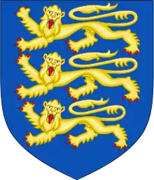 Arms of New Romney, recorded at the visitation of 1619