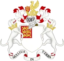 Coat of arms of the Royal Society