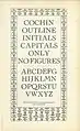 Outline capitals sold with Cochin