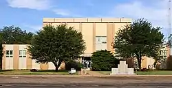 The Cochran County Courthouse in Morton.