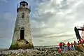 Cockspur Island Lighthouse, 1848-1849, east of Cockspur Island