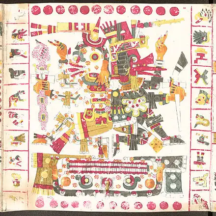 Mictlantecutli in the Codex Borgia