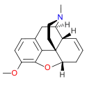 Chemical structure of codide.