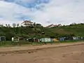 Coldingham Sands beach huts