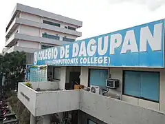 Right facade view from flyover