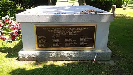 Memorial to the victims of Colgan Air Flight 3407