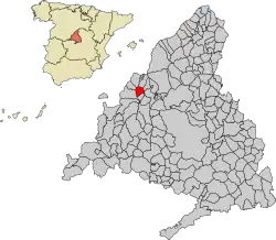 Location of Collado Mediano