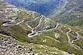 The road between the Agnel Lake and the Nivolet Pass