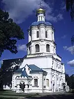 Yelets-Dormition monastery's cathedral was modeled after that of Kyiv Pechersk Lavra.