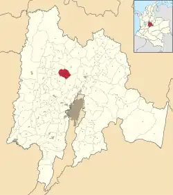 Location of the municipality and town of Gómez Plata in the Antioquia Department of Colombia