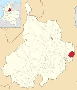 Location of the municipality and town of Carcasí in the Santander  Department of Colombia