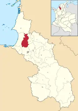 Location of the municipality and town of Toluviejo in the Sucre Department of Colombia.