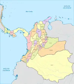 Image 2Provinces of the Republic of New Granada in 1851 (from History of Panama)