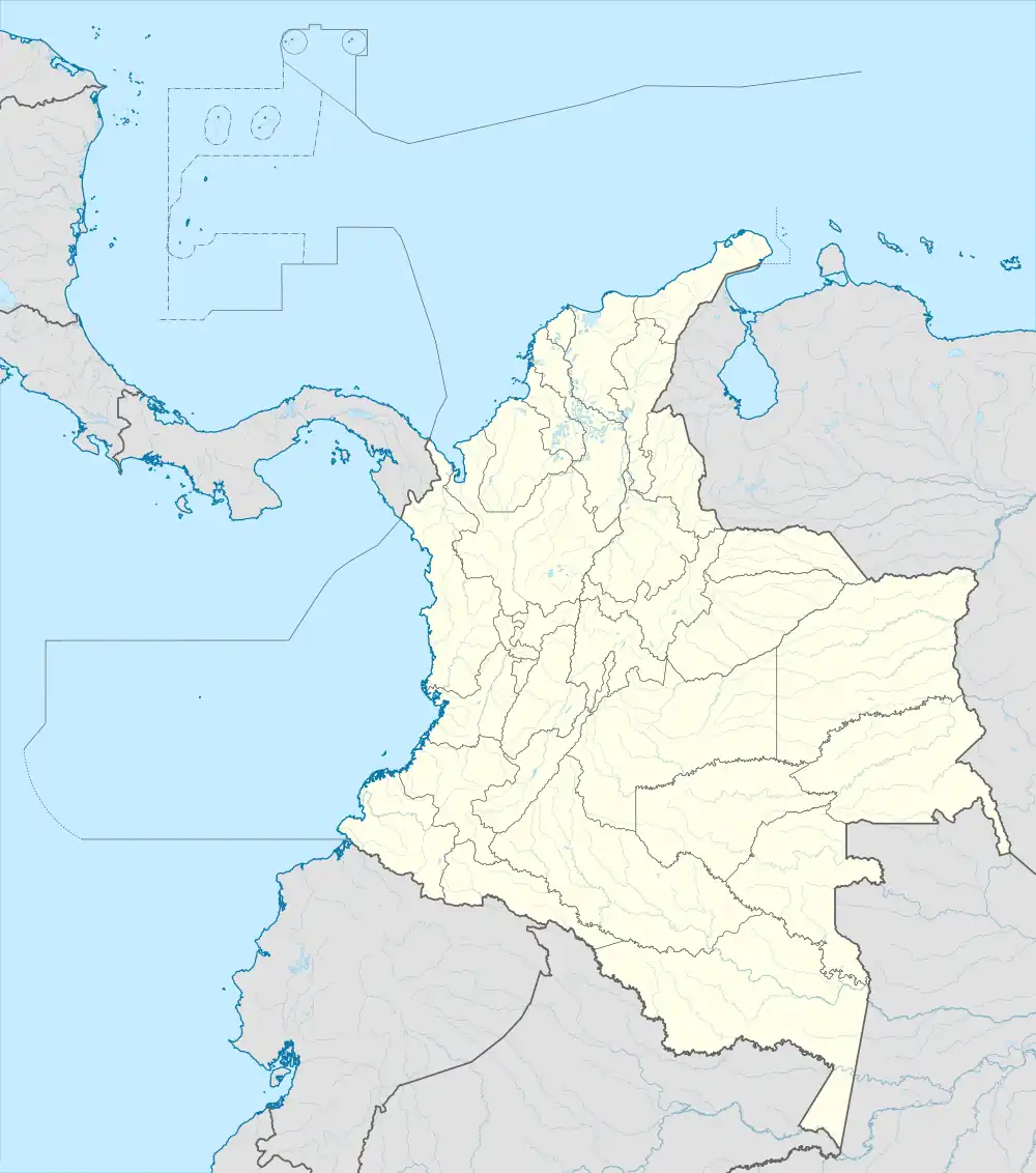 Mitú is located in Colombia