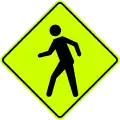 SP-46 Beware of Crosswalk area