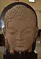 Jain colossal head, Gupta period
