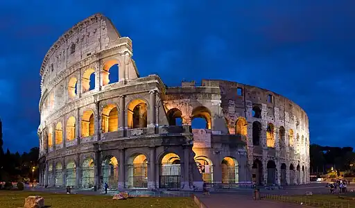 Image 47The Colosseum in Rome, Italy (photo by David Iliff) (from Portal:Theatre/Additional featured pictures)