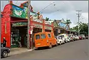 Street scene in Nimbin