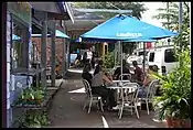 Cafe scene in Nimbin