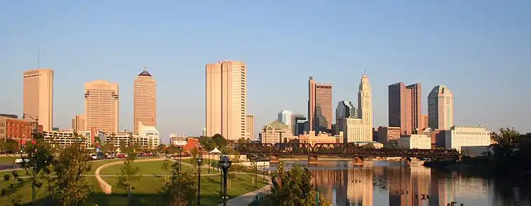 Columbus, the largest city in Ohio by population