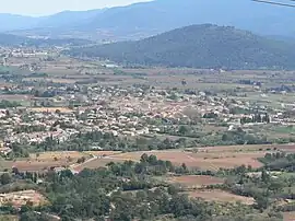 A general view of Puget-Ville