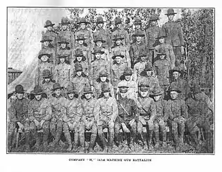 Company H, 141st Machine Gun Battalion, Arkansas National Guard, 1921–1923