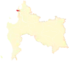 Location of Hualpén commune in the Biobío Region