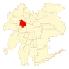 Map of Quinta Normal commune within Greater Santiago