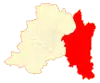 Location in the Santiago Metropolitan Region