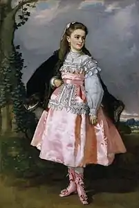 The Countess of Santovenia ("The Pink Girl", 1871)