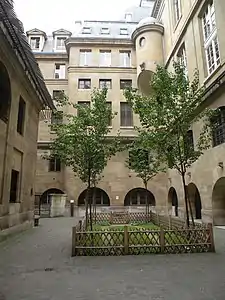 Courtyard for women prisoners, little changed since 18th century