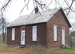 The Concord Hicksite Friends Meeting House, built 1815