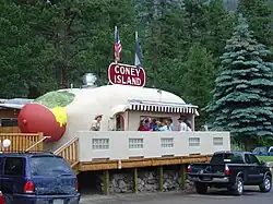 The Coney Island Hot Dog Stand in Bailey, Colorado