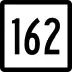 Route 162 marker