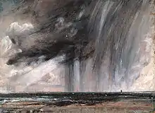 John Constable's "Seascape Study with Rain Cloud"