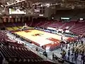 Conte Forum before a BC basketball game.