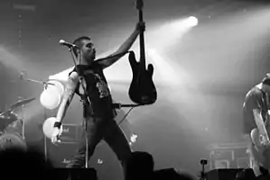 Nate Newton performing with Converge at the Eurockéennes in 2007