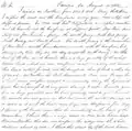 Letter to Florida Governor Thomas Brown, 1851