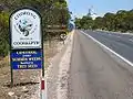 Entrance to Coonalpyn, Adelaide end