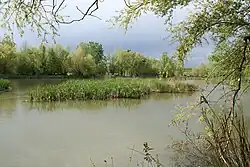 The Corb and Segre rivers joining at Vilanova