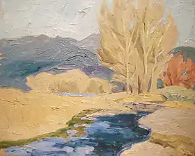 Autumn in the Sangre de Cristos, ca. 1915-1920, Cordelia Wilson, Private collection