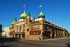 World's Only Corn Palace in Mitchell (South Dakota, USA)