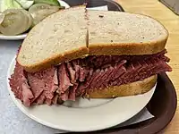 Corned beef on rye