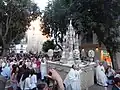 Custody of the Corpus in procession.