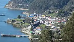 View of Corral from the hills