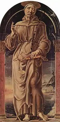 Cosmè Tura, Saint Anthony of Padua, 1484–88