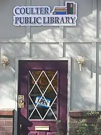 Coulter Public Library in 2007