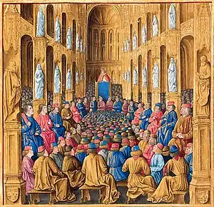 Illustration of the Council of Clermont