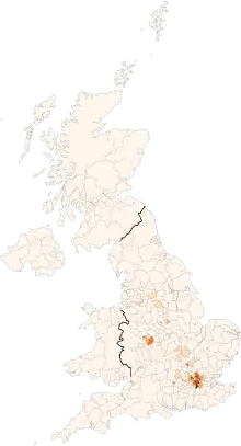 Black/Black British: Caribbean (0.94%)